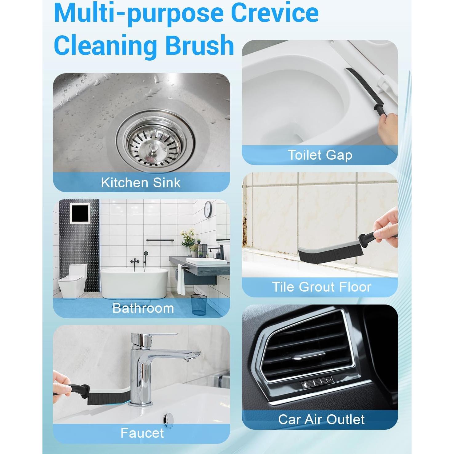 Juego de Cepillos de Limpieza de Ranuras WINONLY - 6 Unidades