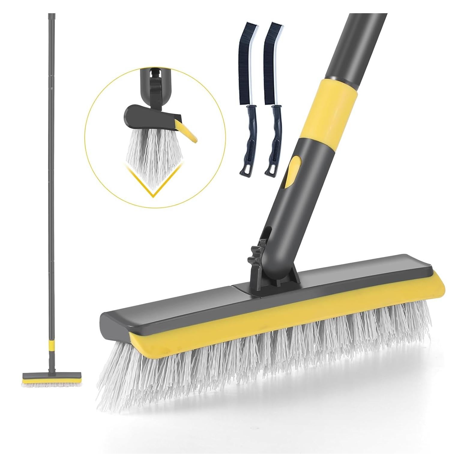 Juego de Cepillos de Limpieza Wlich con Mango Ajustable 145 cm