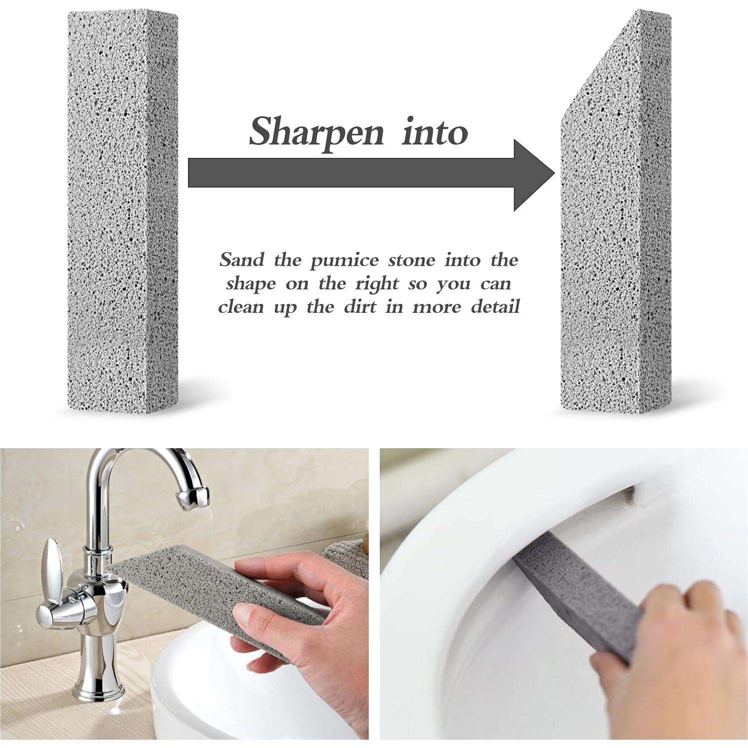 6 Piezas de Piedra Pómez Lenicany para Limpieza de Inodoro