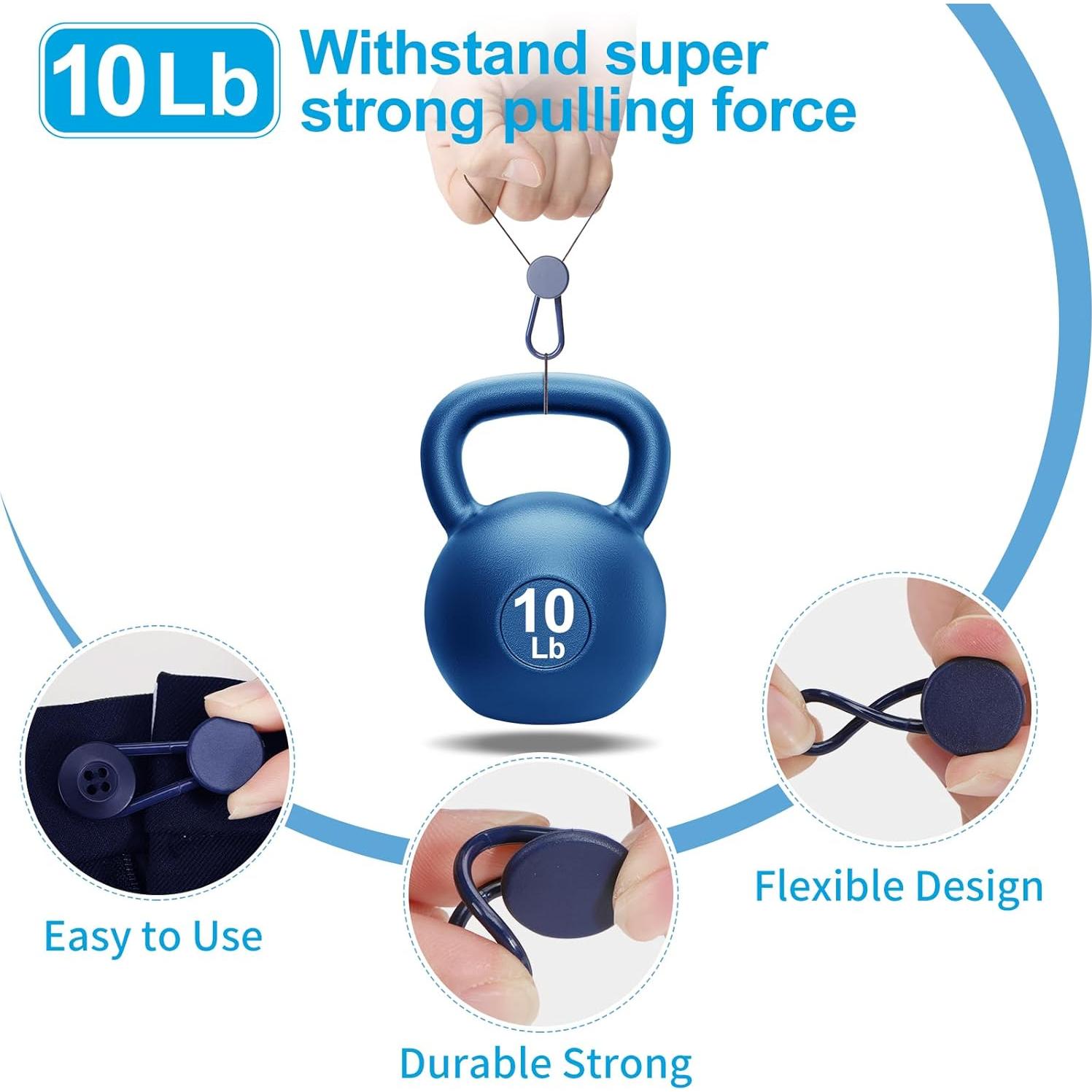 Extensores de Botón Ceryvop 12PCS para Pantalones - 3 Colores