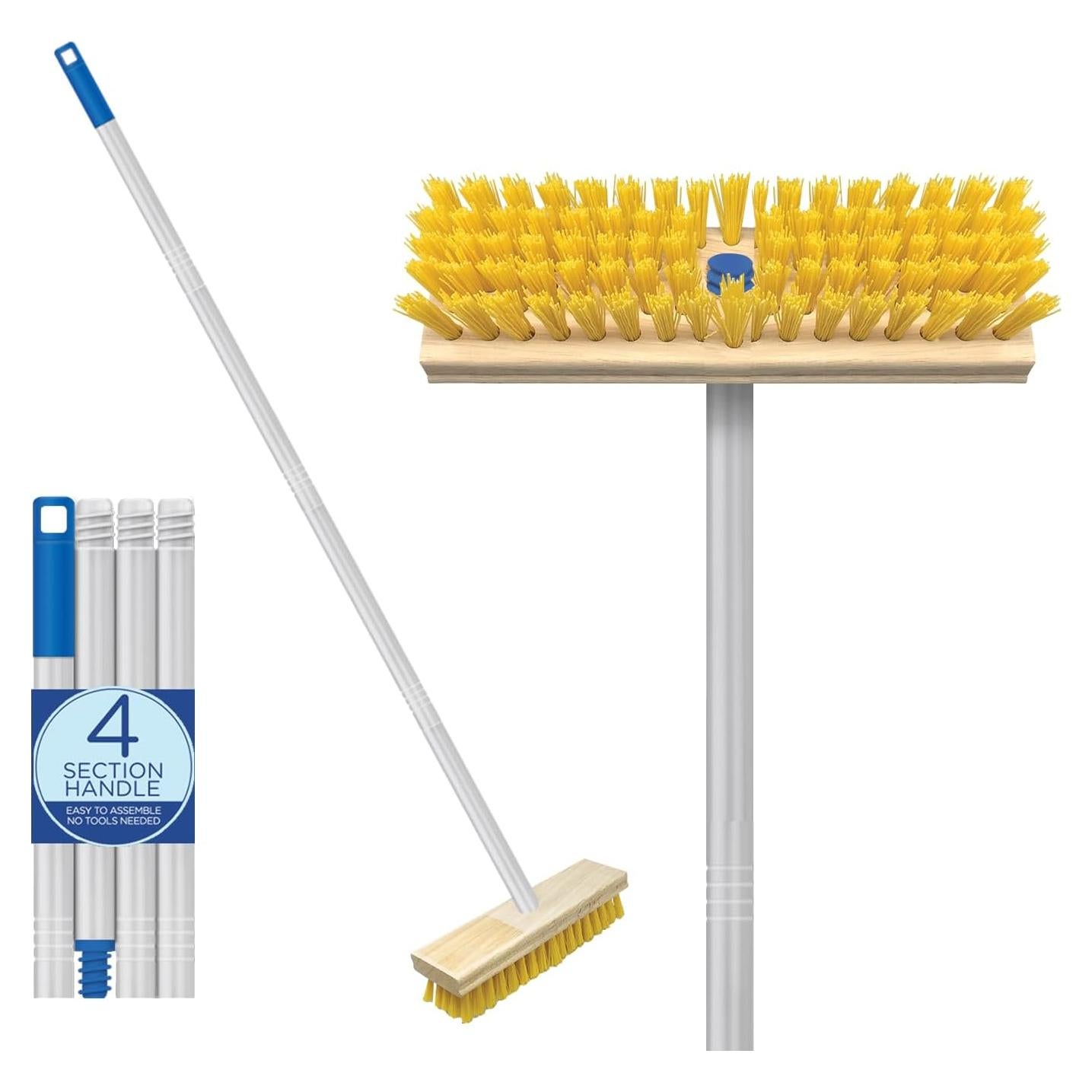 Cepillo de Fregado para Cubierta Lola 22.86x134.62 cm Cerdas Firmes