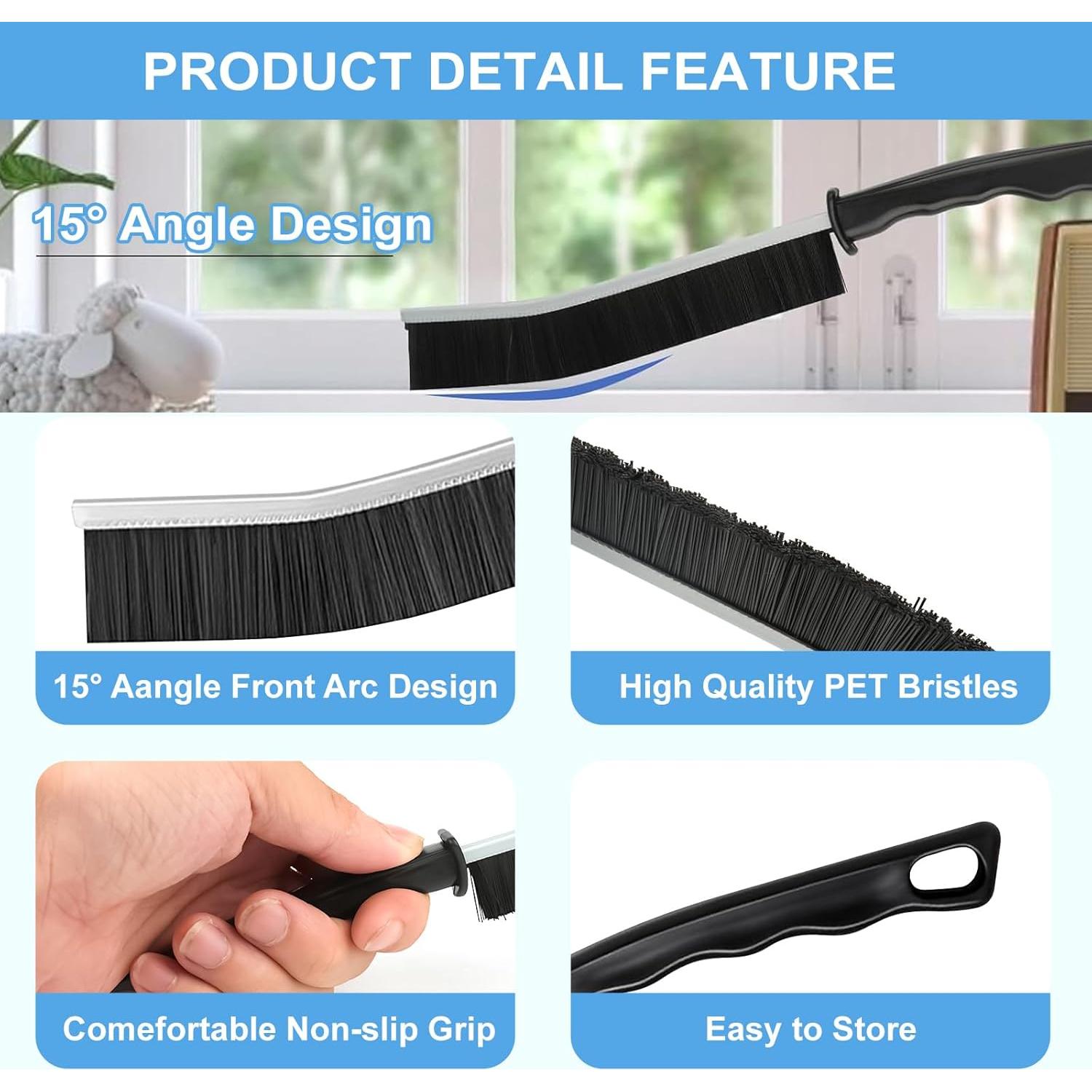 Juego de cepillos de limpieza Dfacio 10 piezas cerdas duras