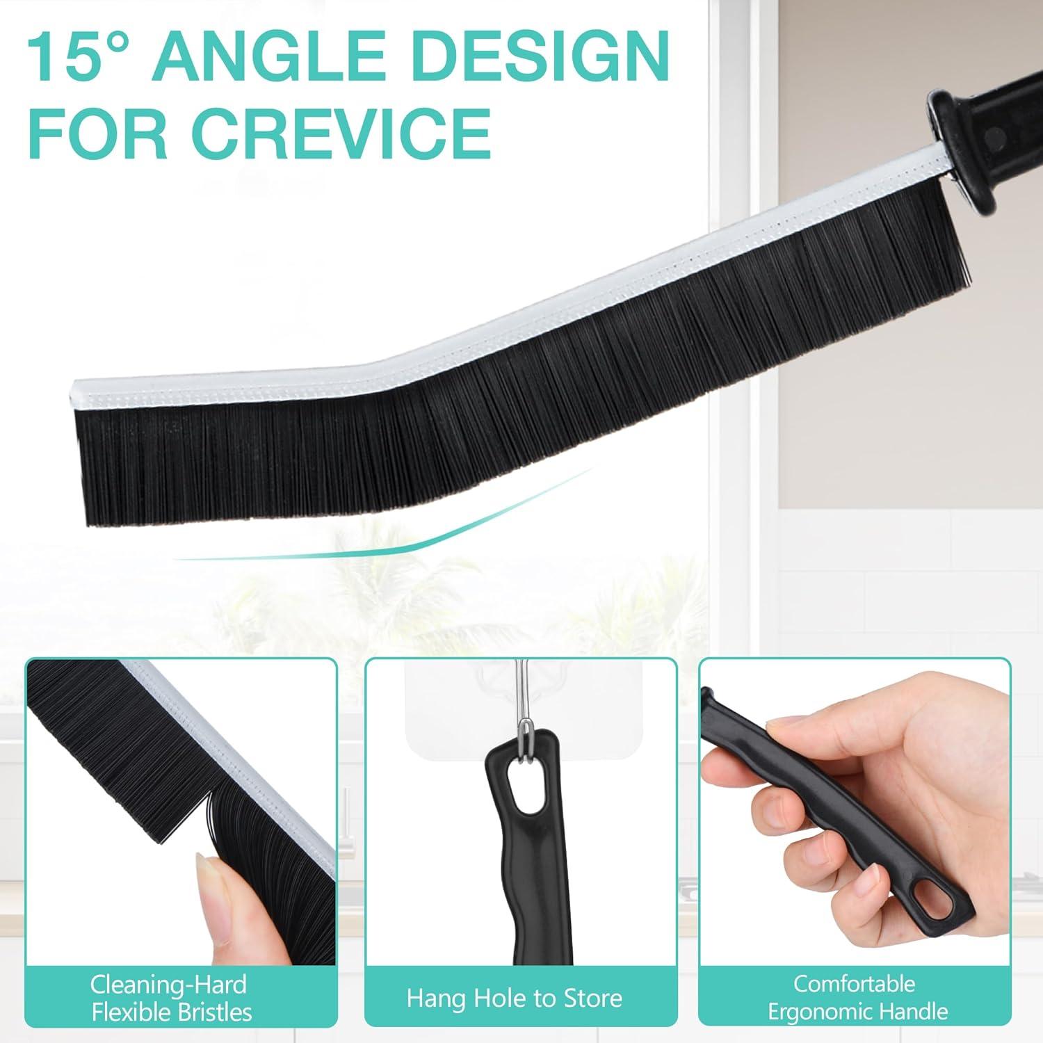 Juego de Cepillos de Limpieza de Ranuras Tedmax 12 Piezas