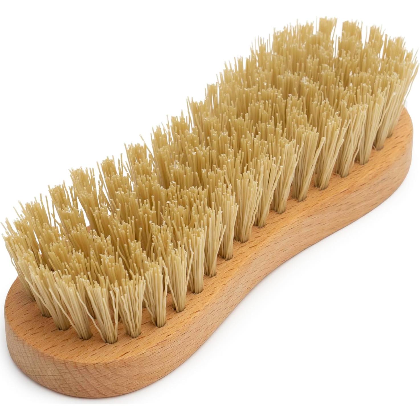 Cepillo de Mano KONEX de Madera y Cerdas Rígidas 20cm