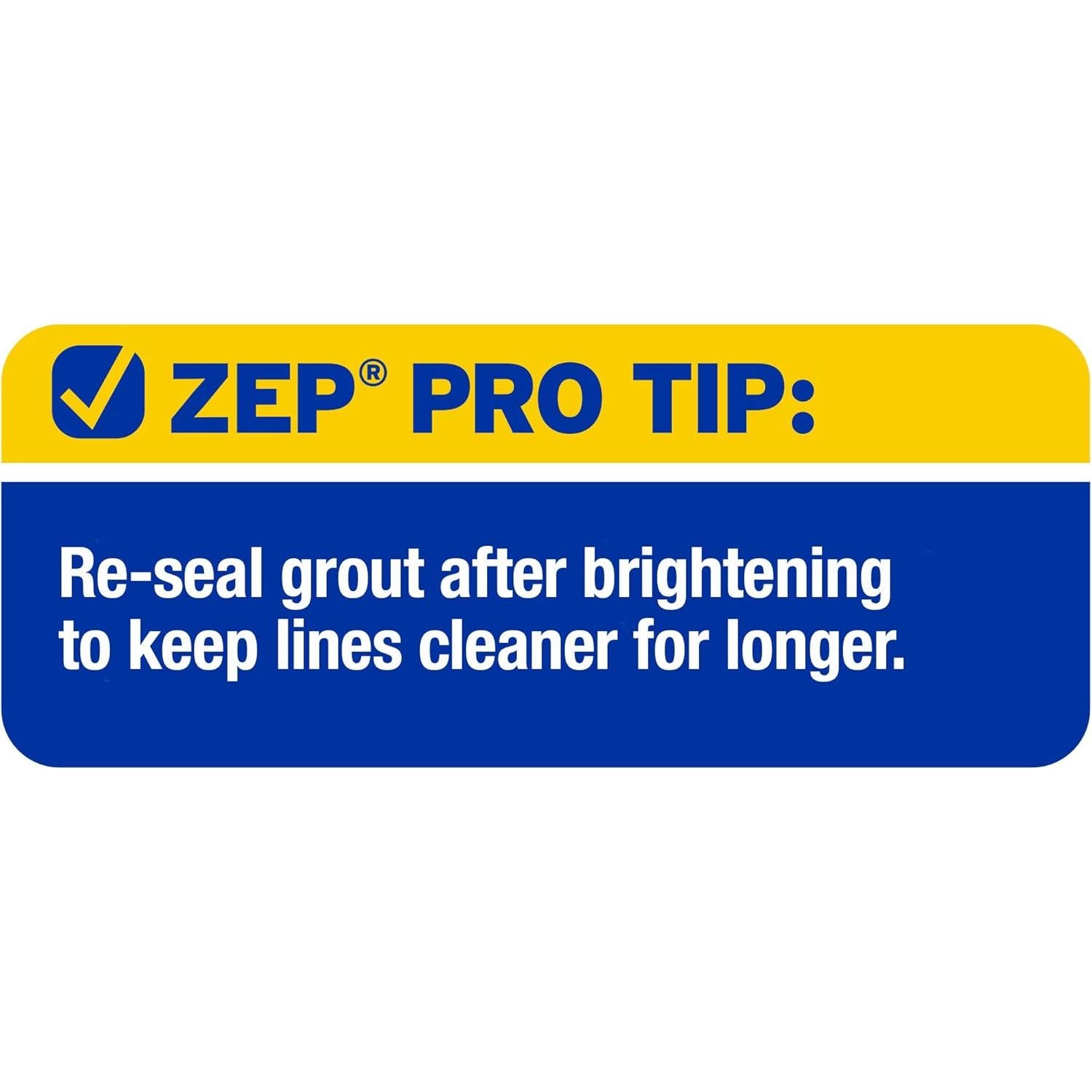 Limpiador de Lechada Zep 32 Oz - Fórmula Ácida Profesional