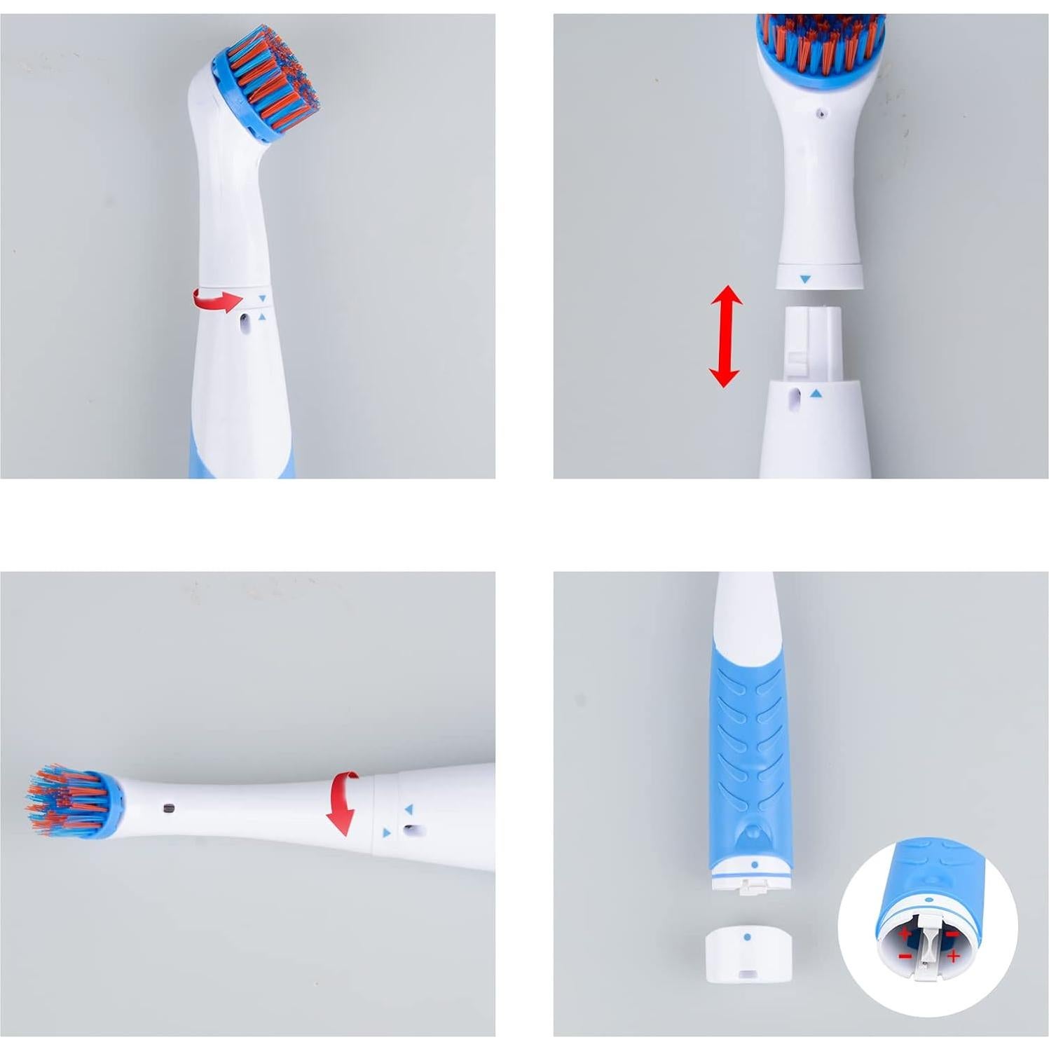 Cepillo Eléctrico Multifuncional Pest Reject Pro 4 en 1