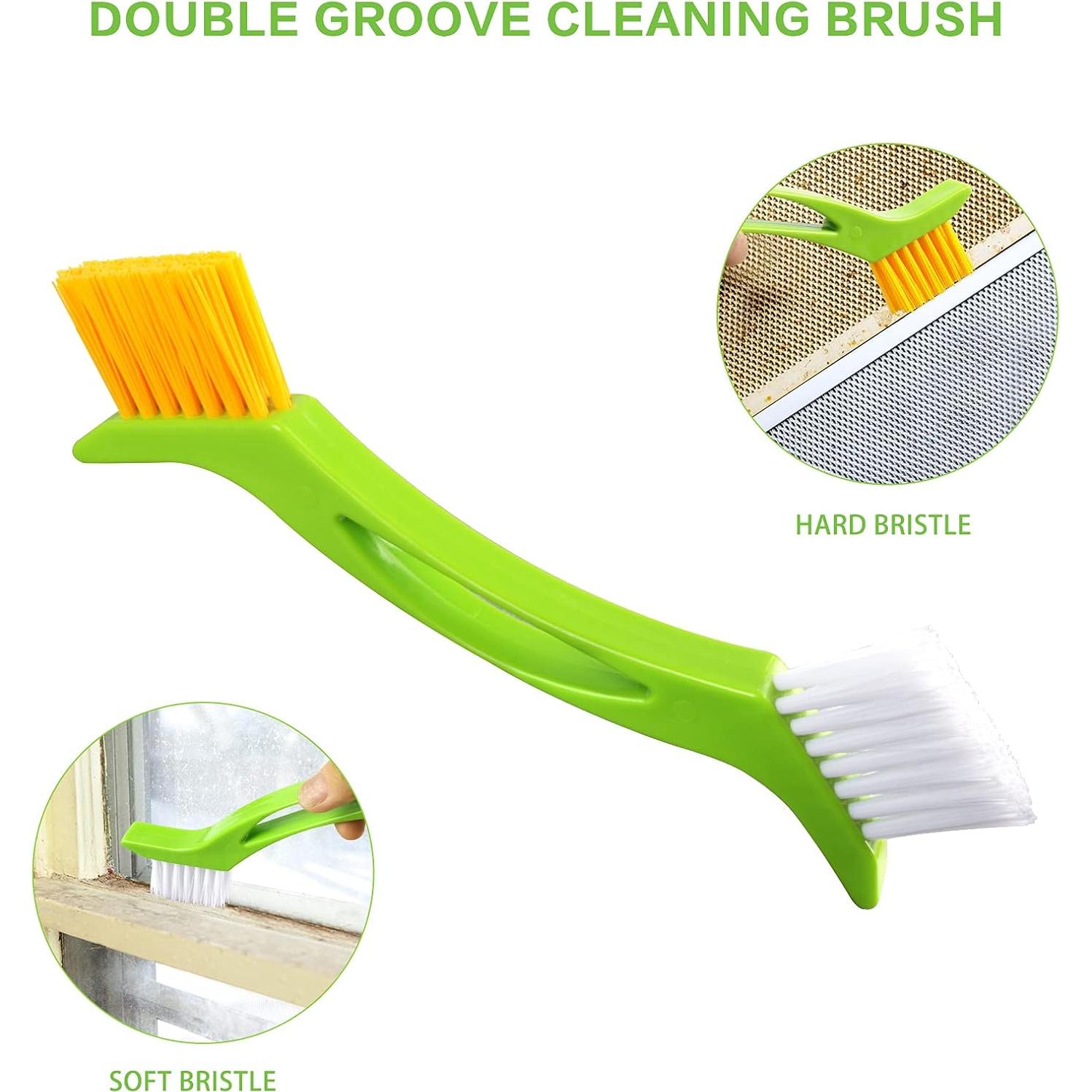 Paquete de 8 Cepillos Limpiadores de Juntas LeeLoon - Ergonomía y Versatilidad