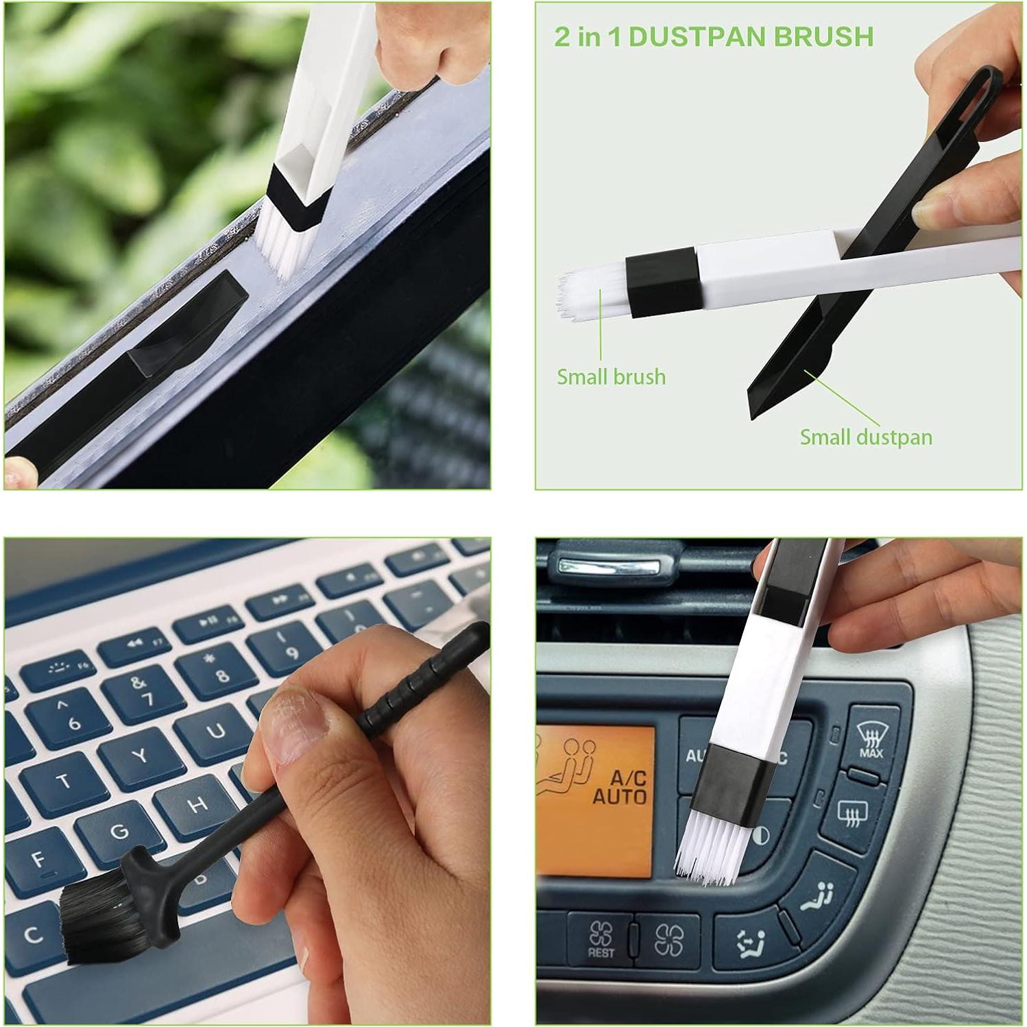 Paquete de 8 Cepillos Limpiadores de Juntas LeeLoon - Ergonomía y Versatilidad