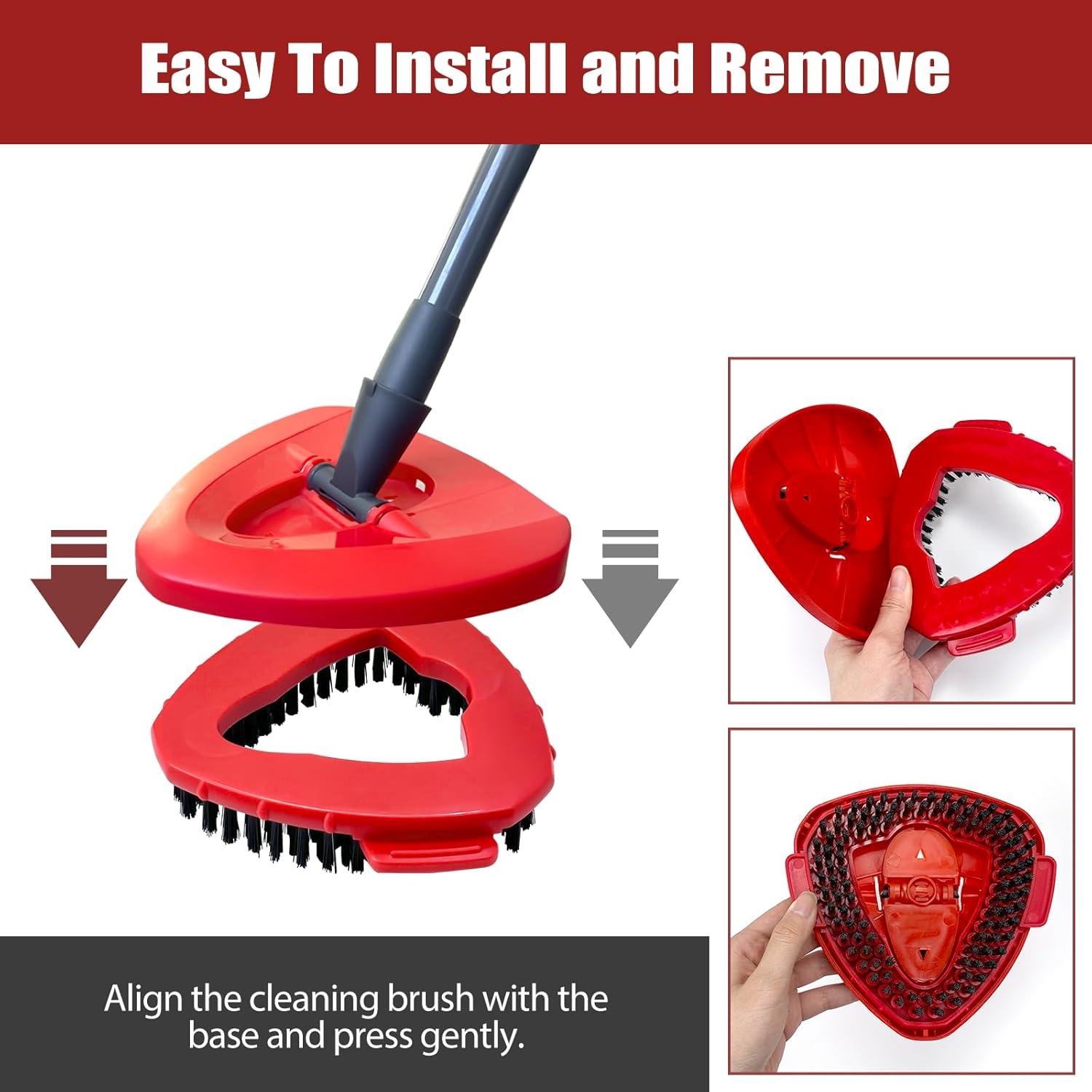 Cabezal de Repuesto para Cepillo de Fregar Puiuisoul 2 Paquetes