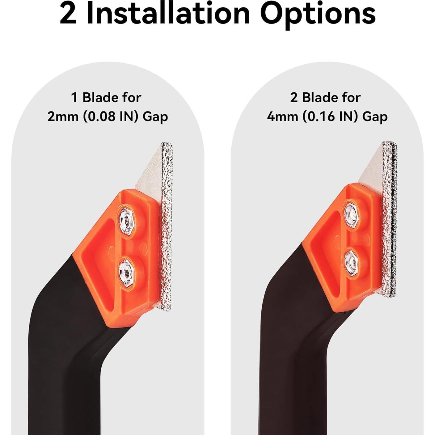 Paquete de 2 herramientas para eliminar lechada Necamocu