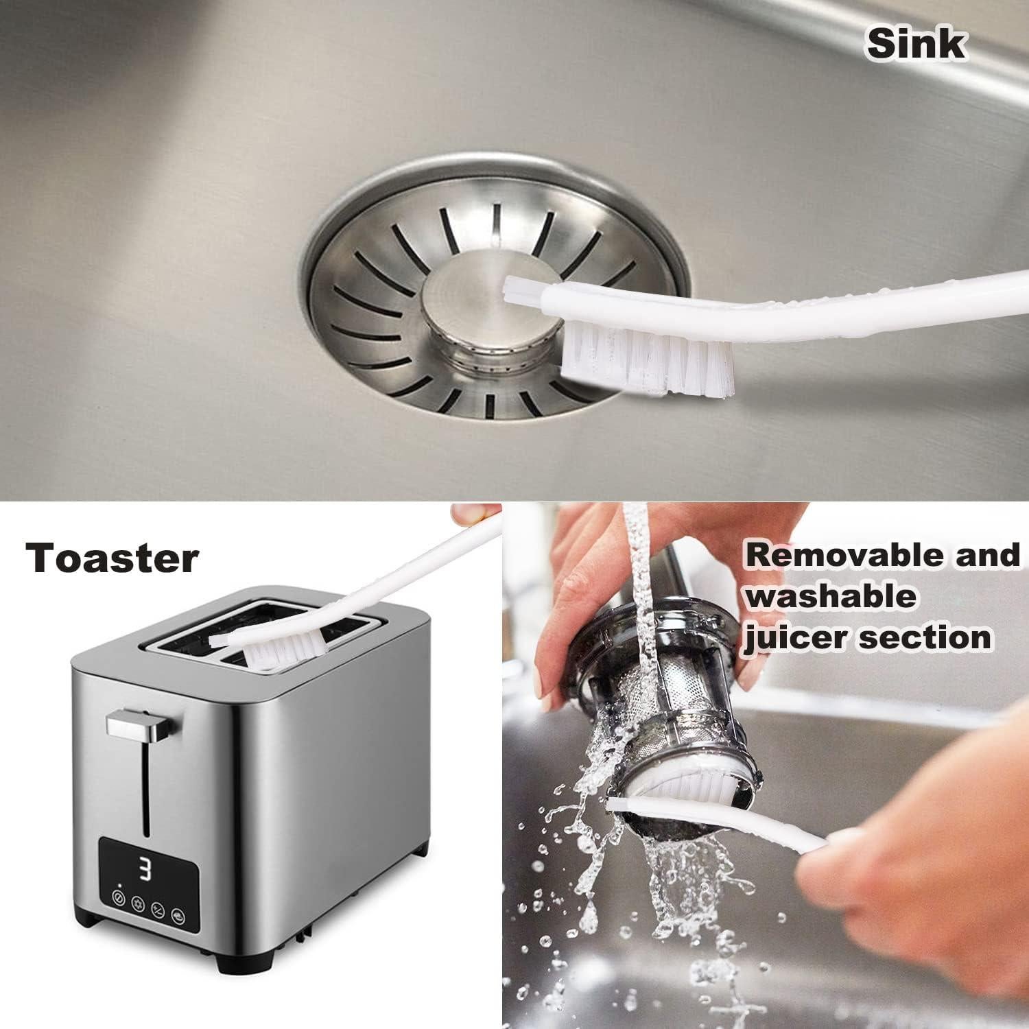 Juego de Cepillos de Limpieza Haniforever para Rincones - 3 Unidades