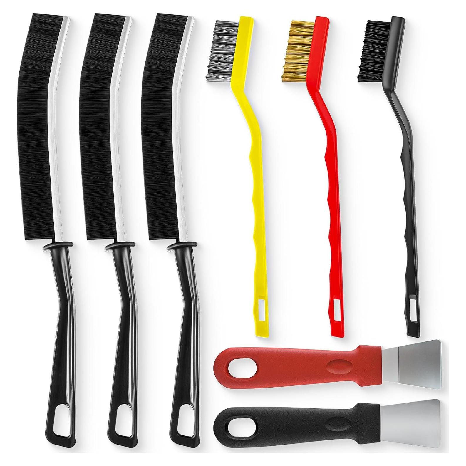 Juego de Cepillos de Limpieza Doméstica 8 Piezas Ergonomicos