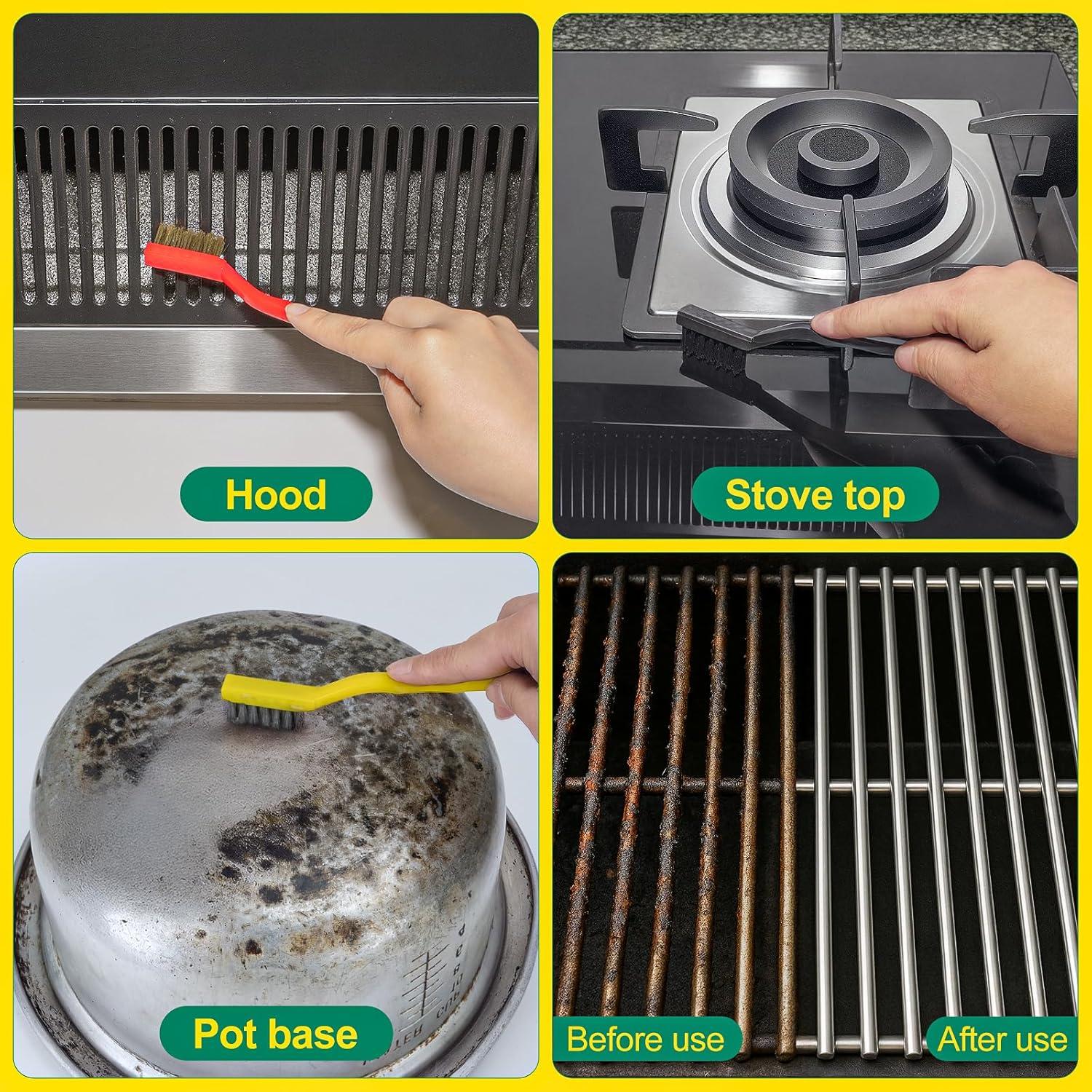 Juego de Cepillos de Limpieza Doméstica 8 Piezas Ergonomicos