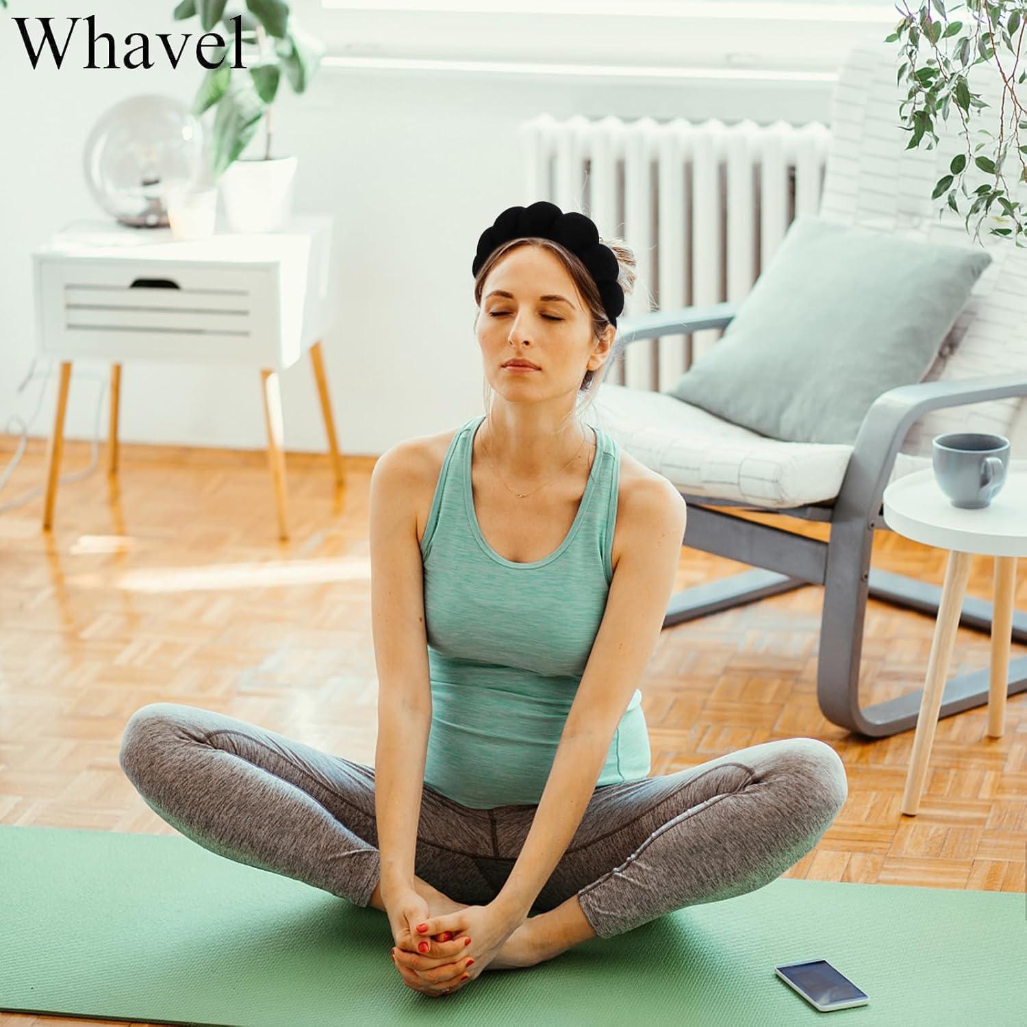 Banda de Spa WHAVEL 3 Pack para Cuidado de la Piel - Suave y Absorbente