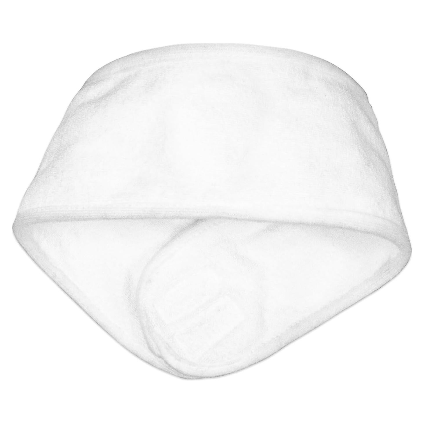 Cinta de cabeza ajustable Eurow Luxe microfibra blanca 61 cm