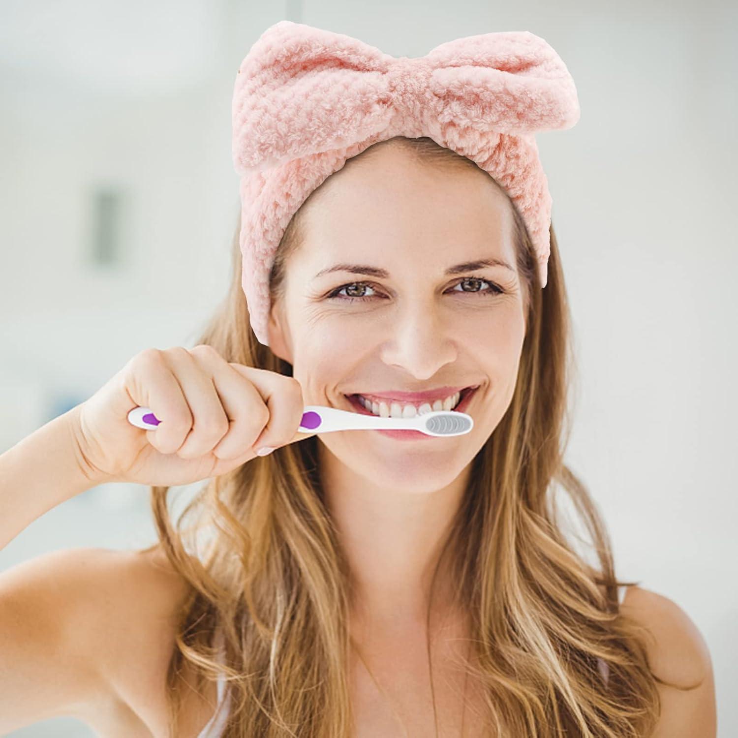 Paquete de 2 diademas de spa ACO-UINT microfibra suaves