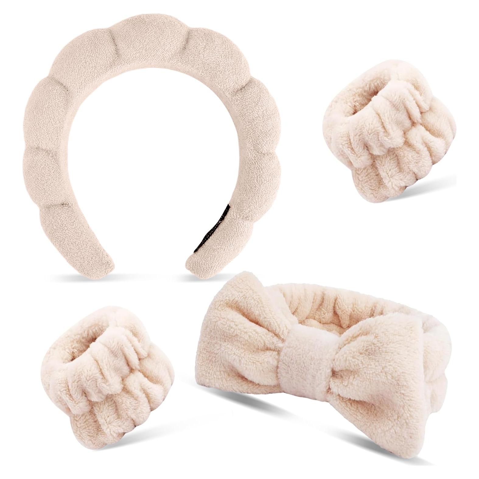 Banda para Spa Chanaco - 2 Piezas Microfibra Caqui