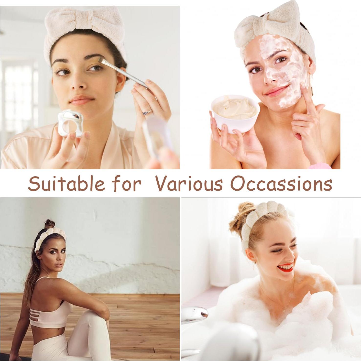 Banda para Spa Chanaco - 2 Piezas Microfibra Caqui