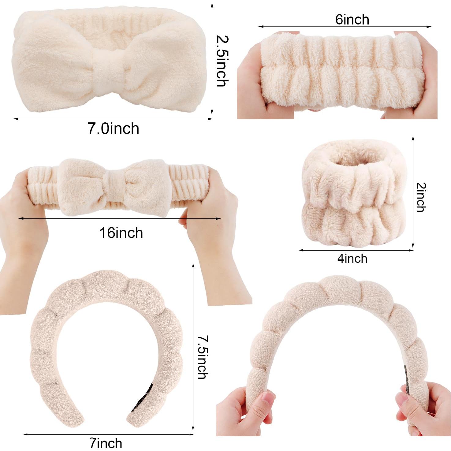 Banda para Spa Chanaco - 2 Piezas Microfibra Caqui