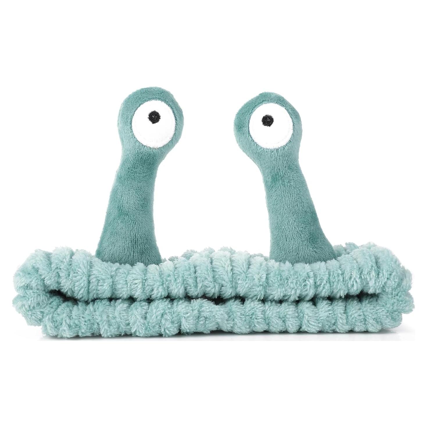 Diadema de Spa WLLHYF Verde Microfibra Suave Caracol