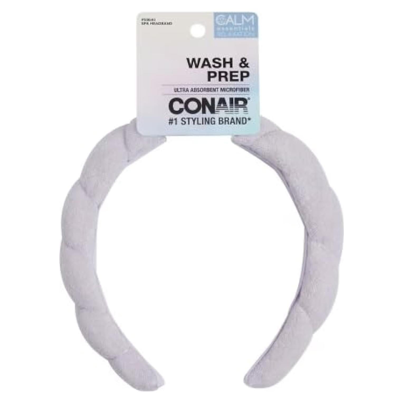 Diadema de Toalla Conair Spa Microfibra Ultra Absorbente