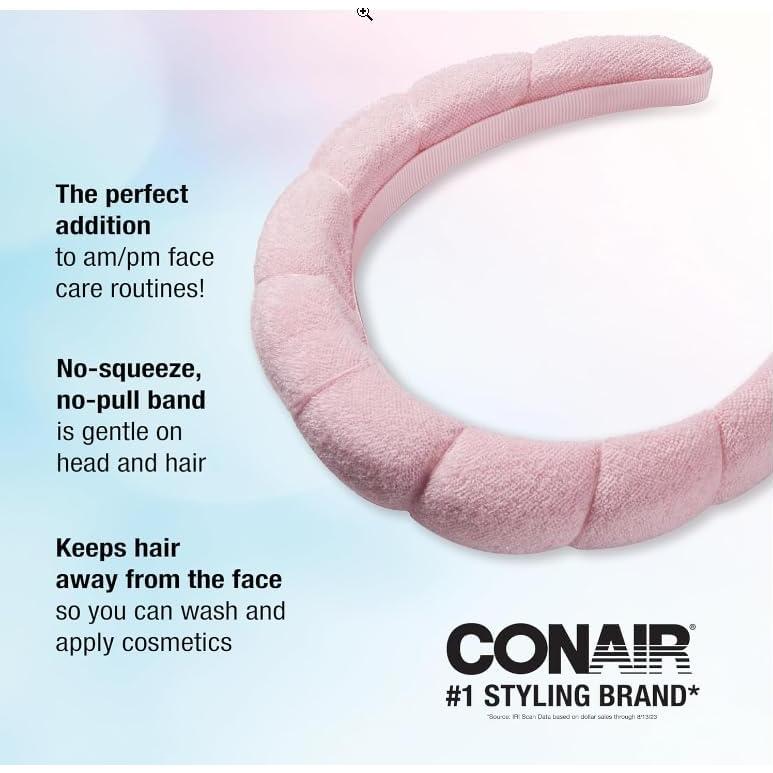 Diadema de Toalla Conair Spa Microfibra Ultra Absorbente