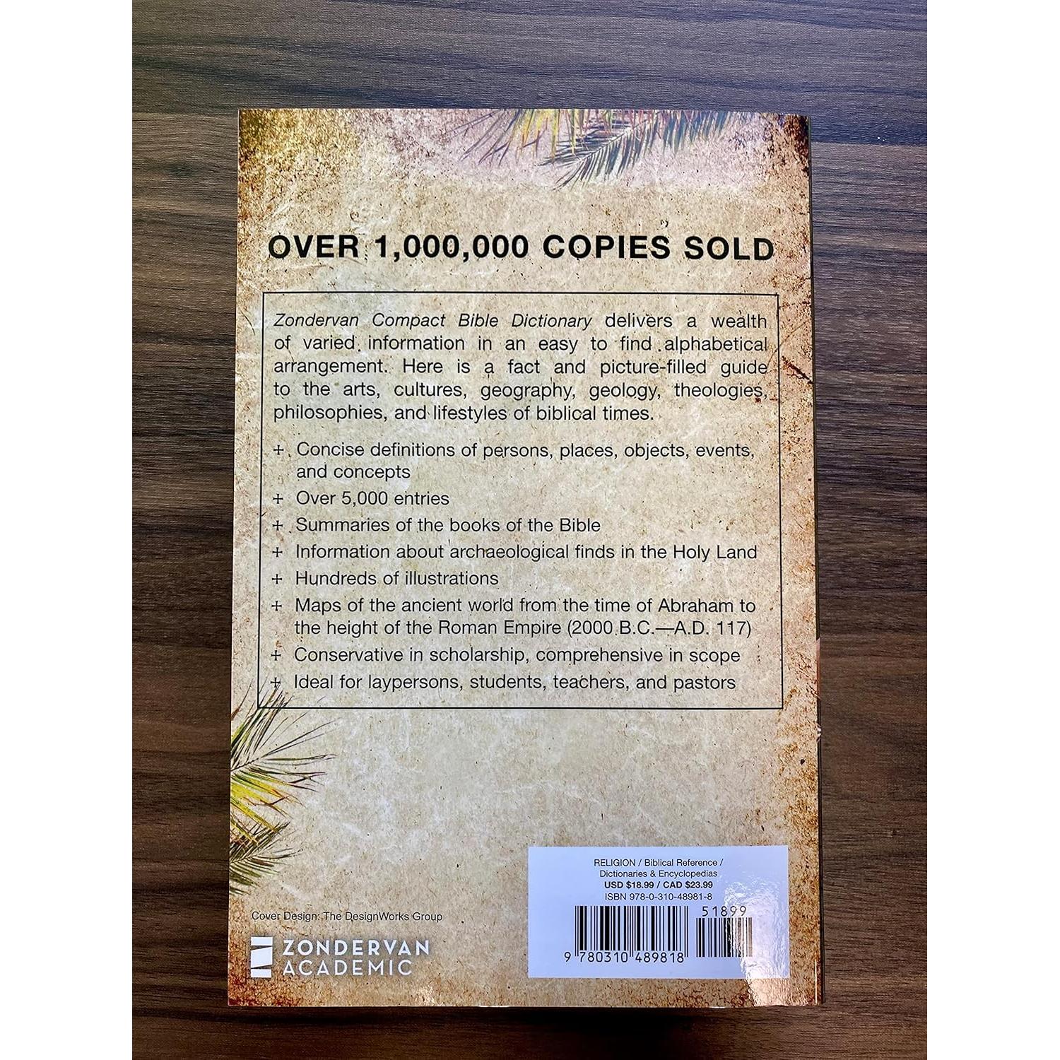 Zondervan Compact Bible Dictionary: A-to-Z Pocket Dictionary with Over 5,000 Entries (Classic Compact Series)