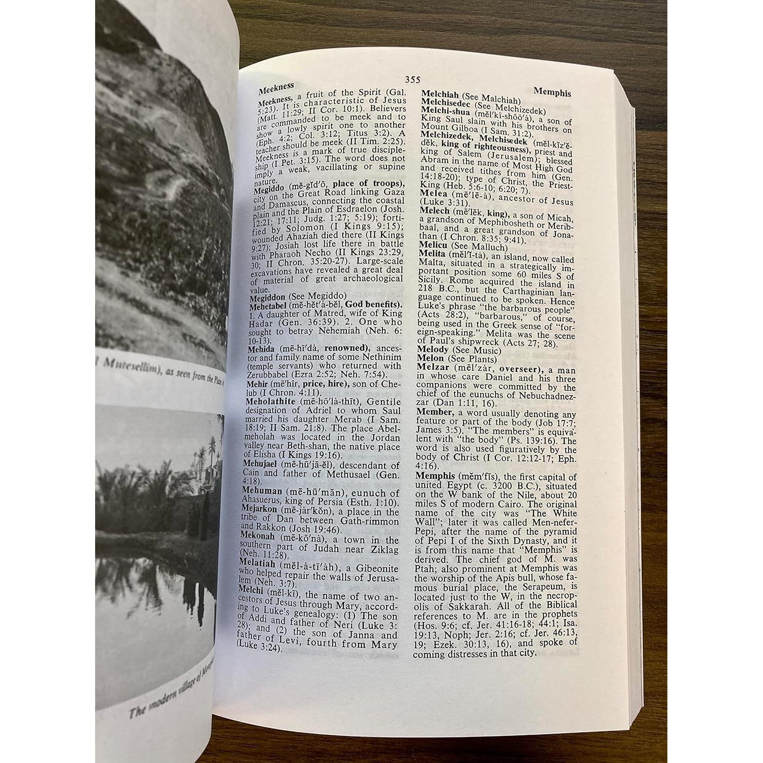 Zondervan Compact Bible Dictionary: A-to-Z Pocket Dictionary with Over 5,000 Entries (Classic Compact Series)