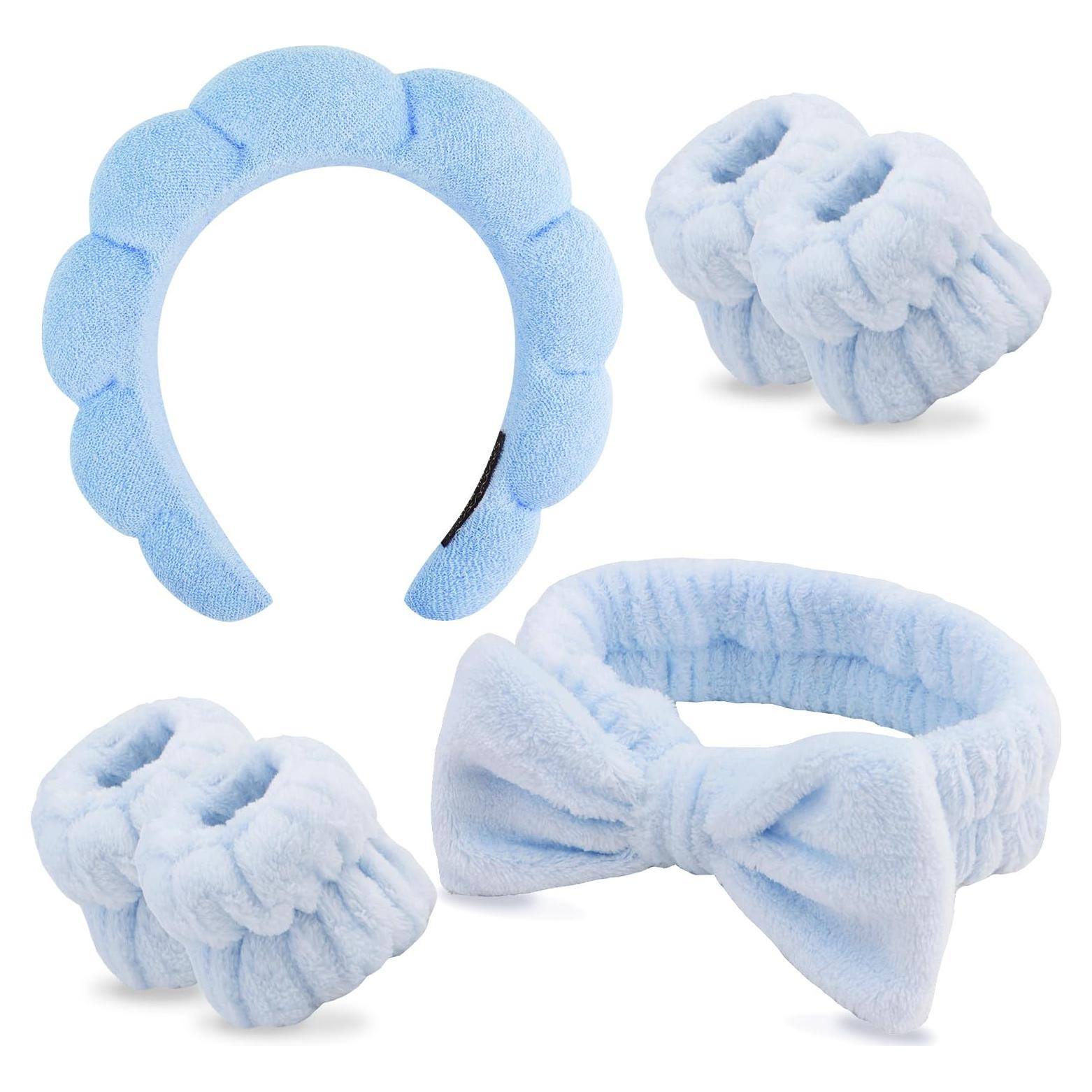 Banda Facial de Microfibra Chanaco - Set 2 Bandas y 4 Muñequera