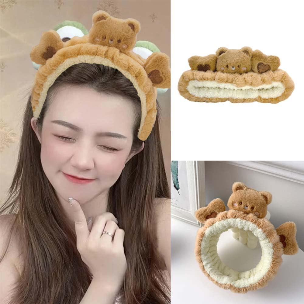 Diadema Kawaii Sonfa para Cuidado Facial - Microfibra Suave