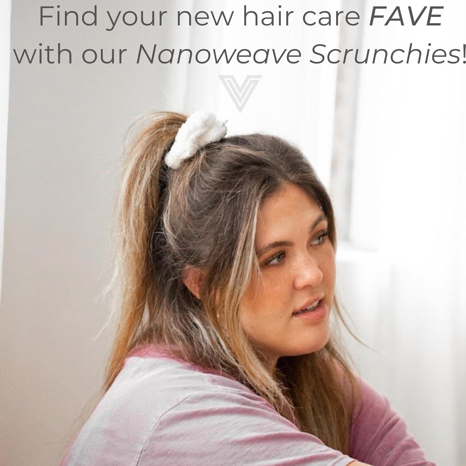 Set Diadema Spa y Scrunchie VOLO Luna Gray - Microfibra Suave