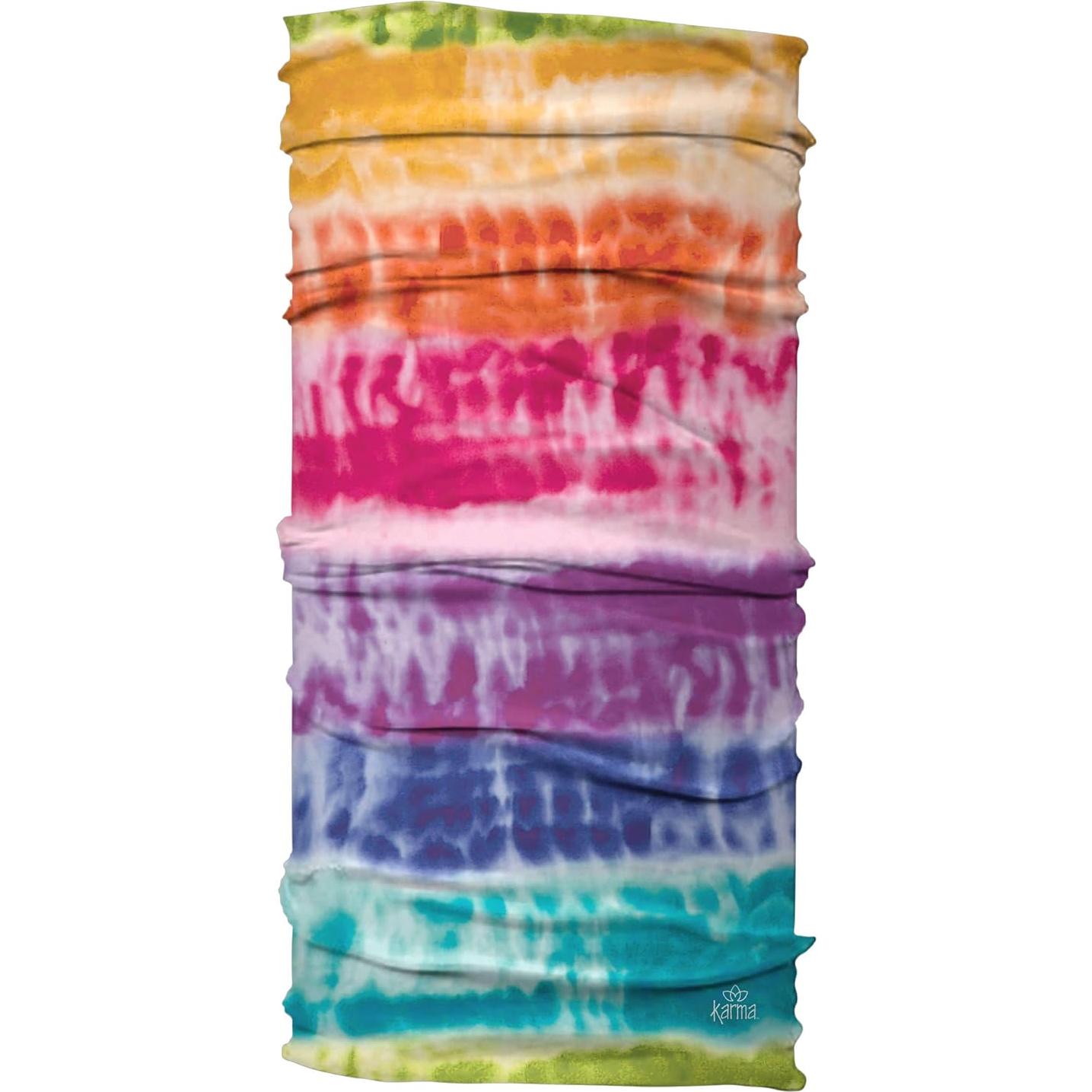 Diadema Ancha para Mujeres Karma Arcoíris Tie Dye - 1 Cuenta