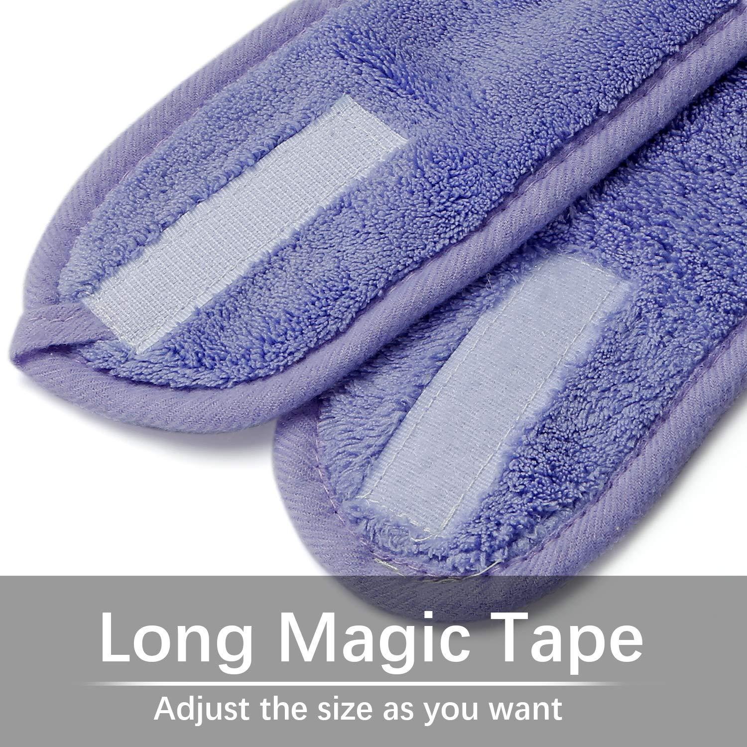 Diadema Facial Ajustable 3 Piezas TailaiMei - Spa y Ducha