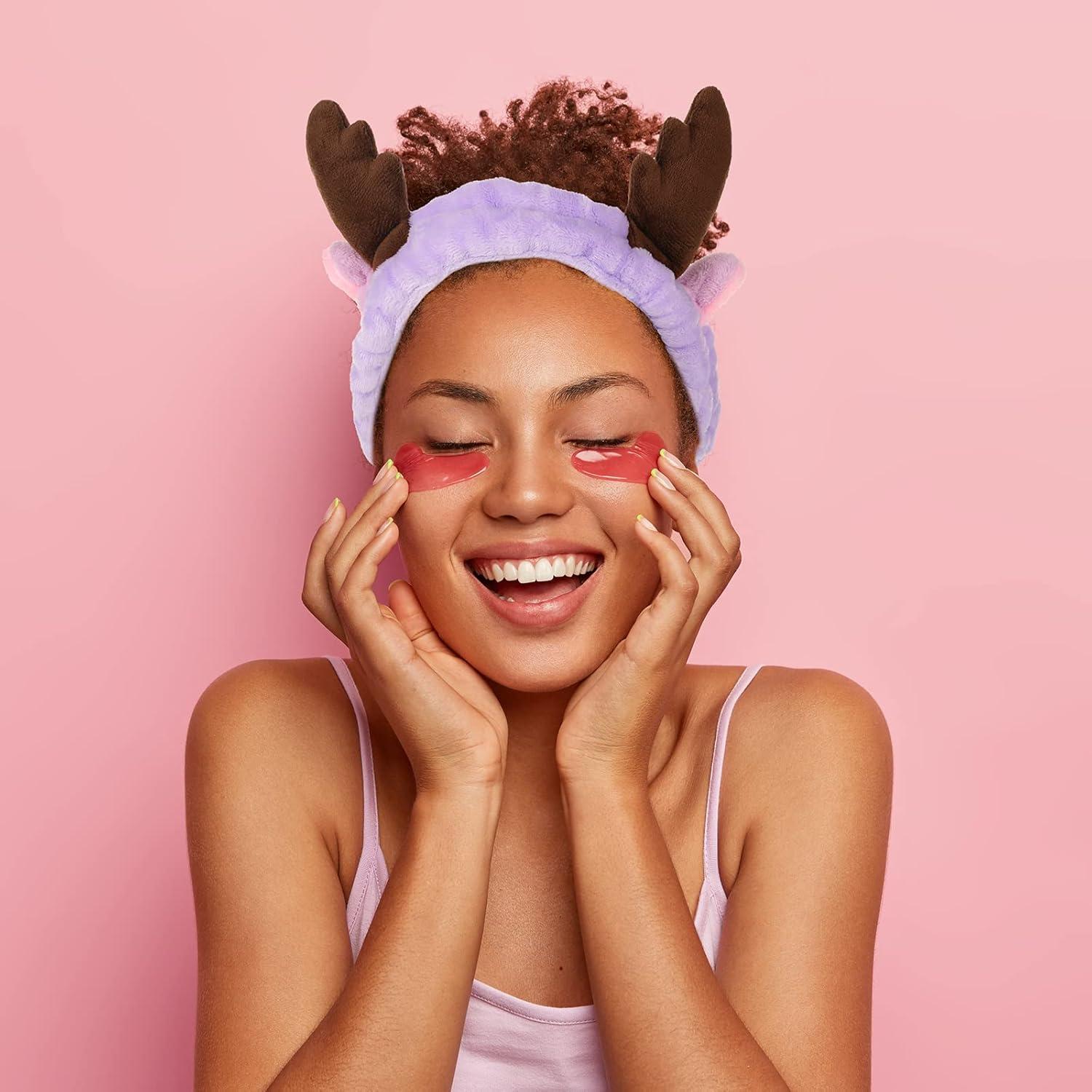 Diademas de Animales Jutom - 6 Piezas para Cuidado Facial