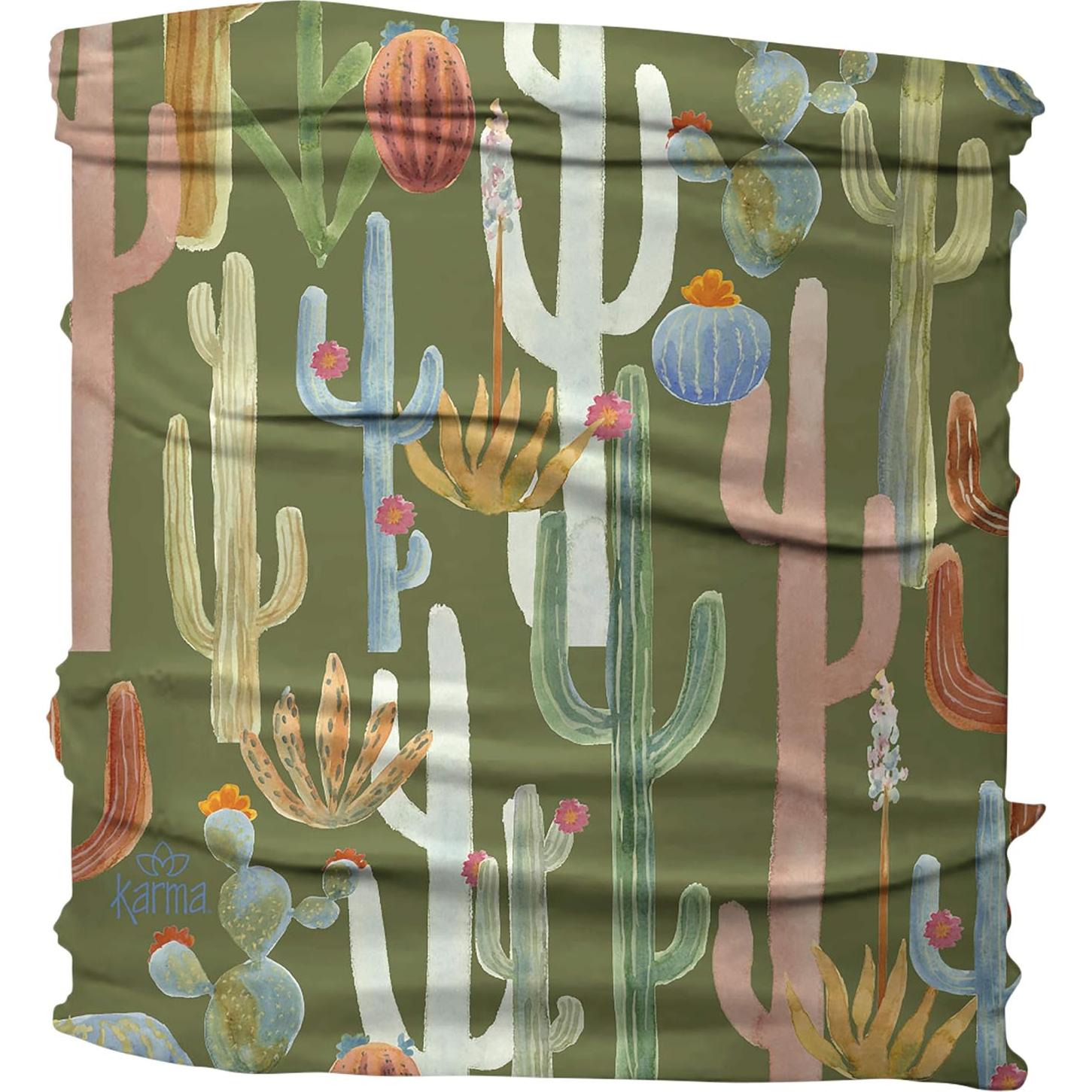 Diadema Media de Microfibra Karma Gifts - Cactus, Tamaño Único