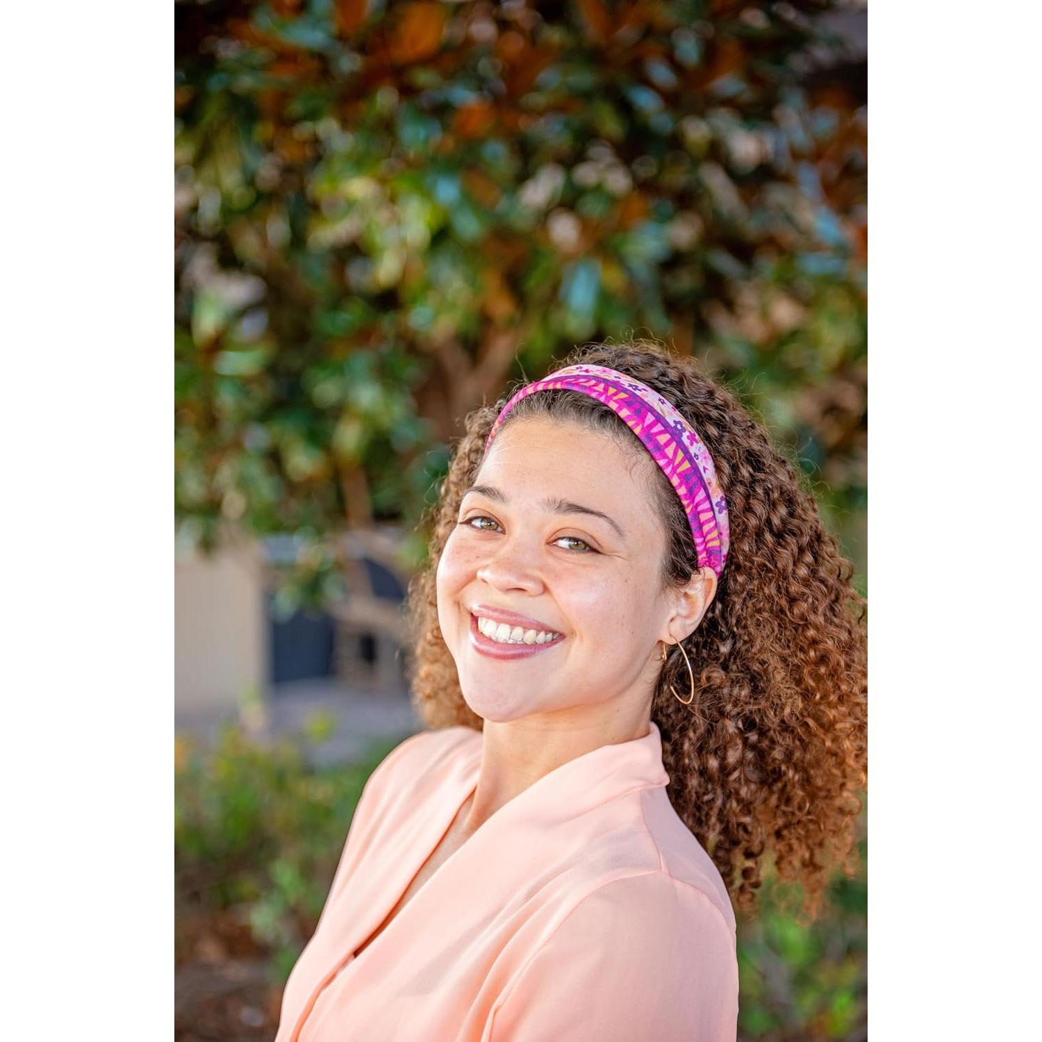 Diadema Floral Delgada Karma para Mujeres - 100% Poliéster