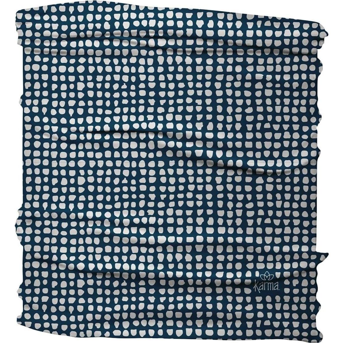 Diadema de Tela Karma para Mujeres - Estilo Navy Dots - 100% Poliéster
