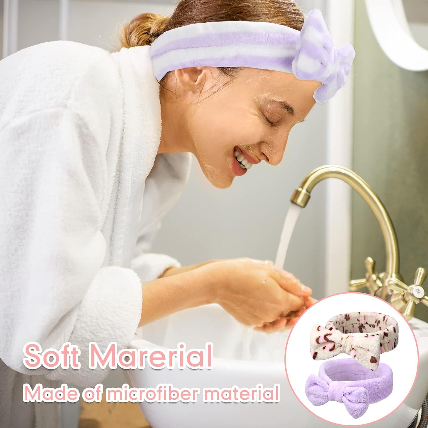 48 Bandas de Cabeza de Spa Giegxin - Lazo Suave Multicolor