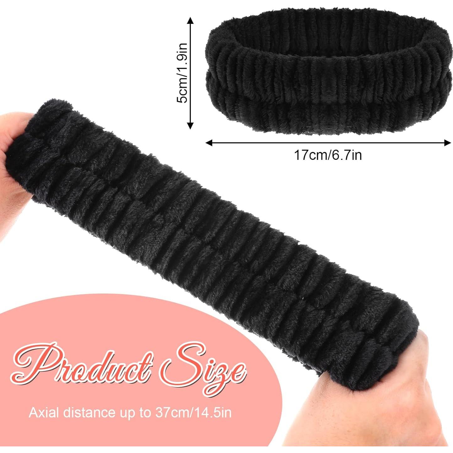 2 Piezas Banda de Maquillaje HJZHII para el Cabello 17x5cm