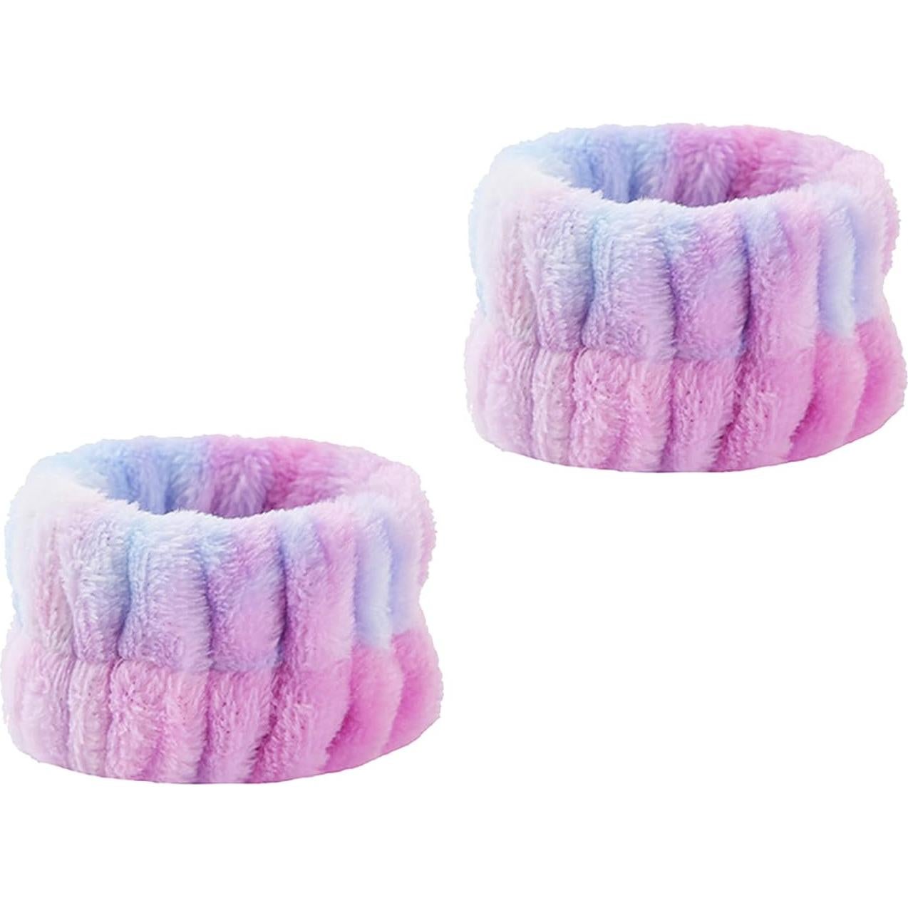 Conjunto Diadema y Muñequera Aoozleny 3 Piezas Azul-Rosa