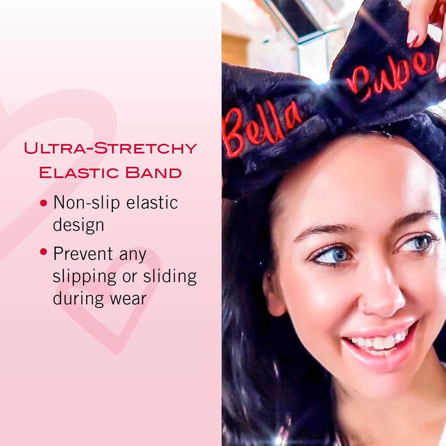 Diadema de Cuidado de la Piel Mirabella Plush Bella Babe