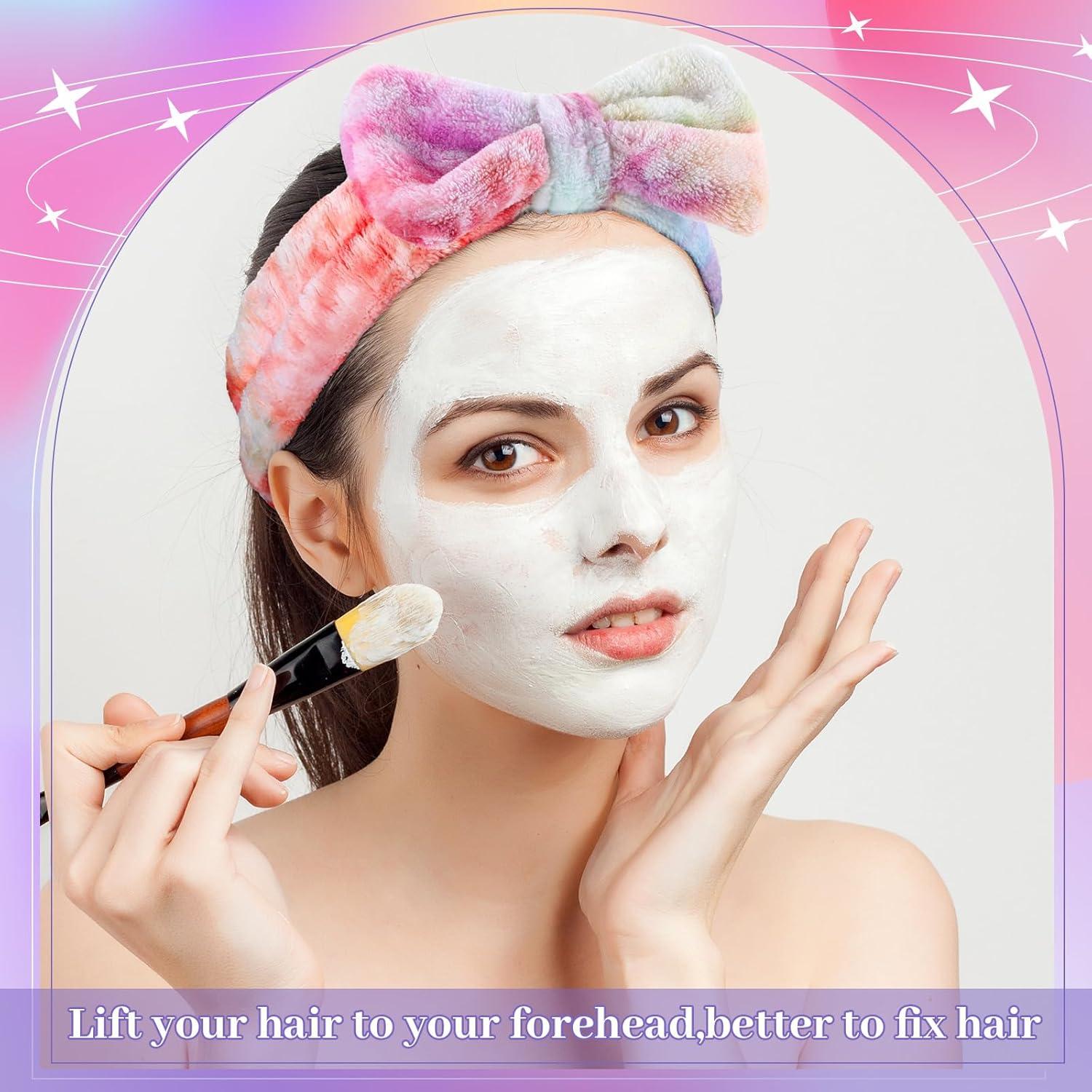 Diademas de Spa Riceshoot 24 Piezas Microfibra Multicolor