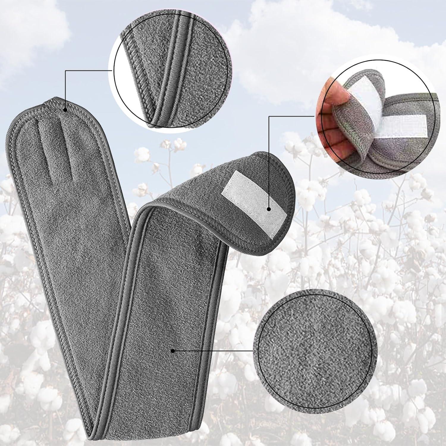 Conjunto de Diademas Faciales Spa DZSEE 3 Piezas Ajustables