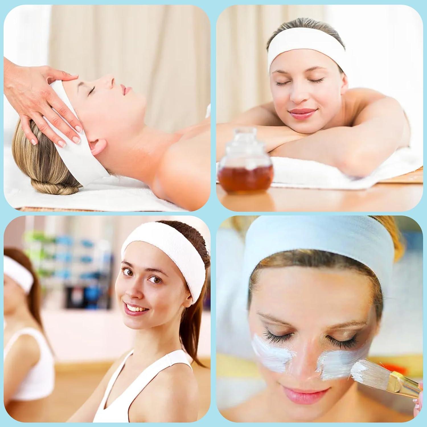 Conjunto de Diademas Faciales Spa DZSEE 3 Piezas Ajustables