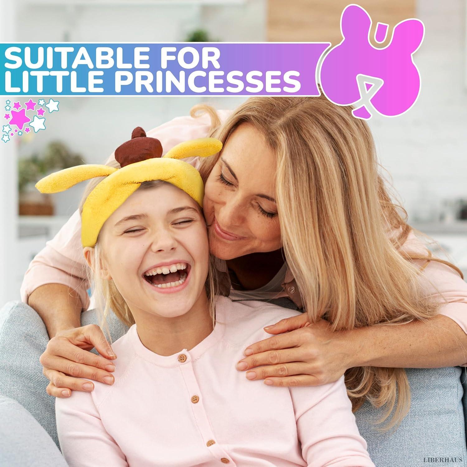 Diadema de Microfibra LIBERHAUS Amarilla para Cuidado Facial