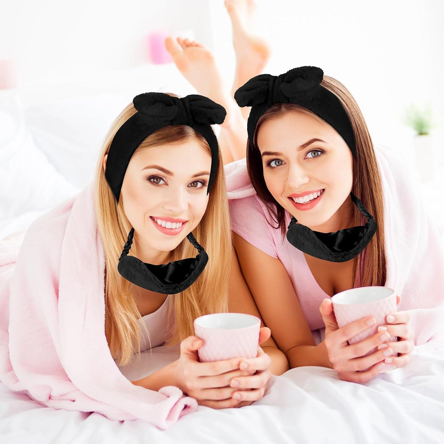 Conjunto de Spa Jexine 24 Pcs: Bandas y Máscaras Negras