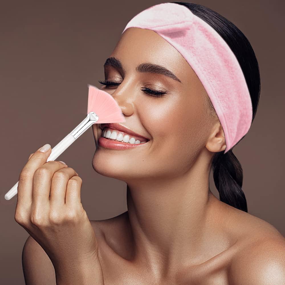 Conjunto de Diademas y Brochas Faciales LAPOHI - 8 Piezas