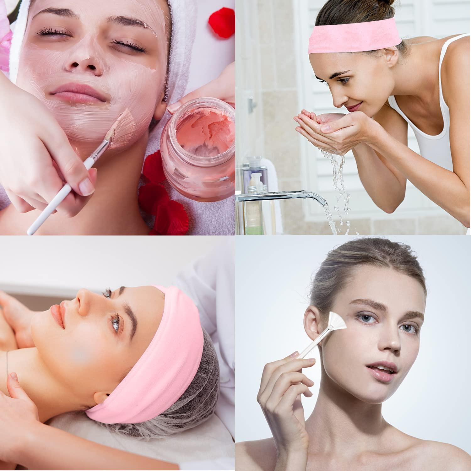 Conjunto de Diademas y Brochas Faciales LAPOHI - 8 Piezas