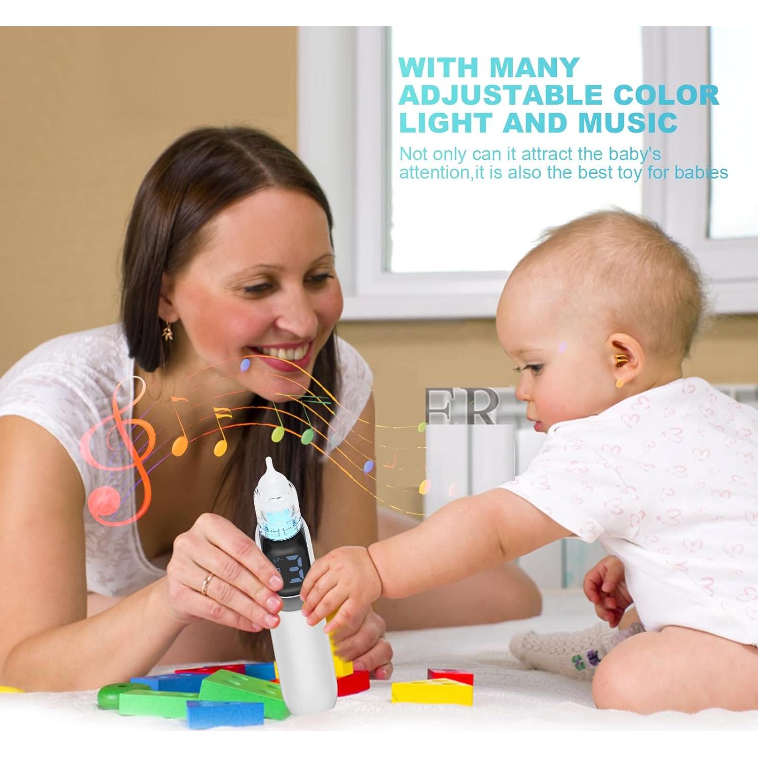 Aspirador Nasal Eléctrico Qulief para Bebés - 3 Niveles de Succión