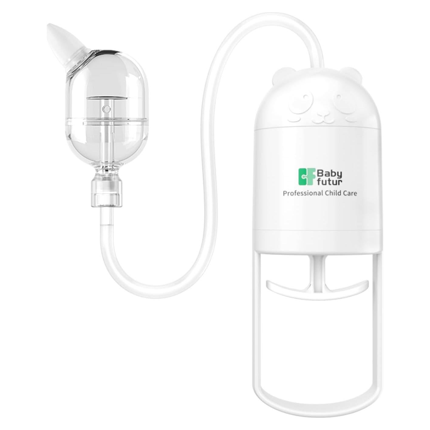 Aspirador Nasal para Bebé Baby Futur Edición Panda Blanco